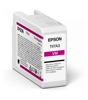 CARTUS EPSON P900 VIVID MAGENTA T47A3 ULTRACHROME PRO 10 INK 50ML