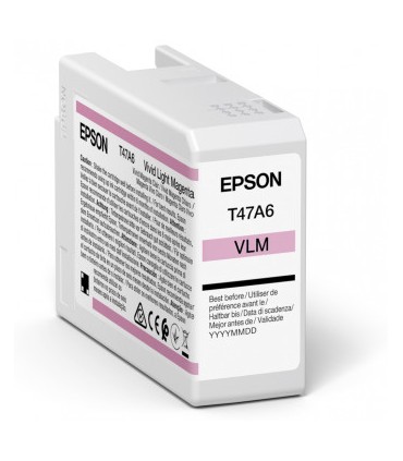 CARTUS EPSON P900 VIVID LIGHT MAGENTA T47A6 ULTRACHROME PRO 10 INK 50ML