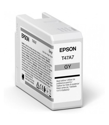 CARTUS EPSON P900 GRAY T47A7 ULTRACHROME PRO 10 INK 50ML