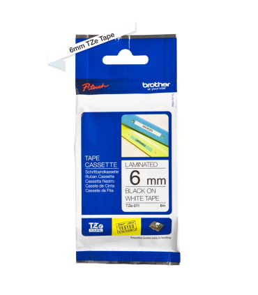 Banda laminata TZ211, 6mm x 8m